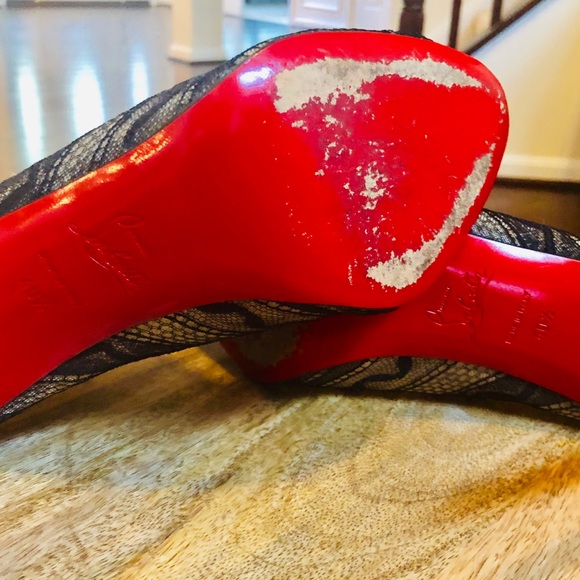 ❌SOLD❌Lace Louboutins - Picture 6 of 8